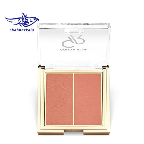 پالت رژگونه دوتایی گلدن رز شماره ۰۴ | Soft Pink