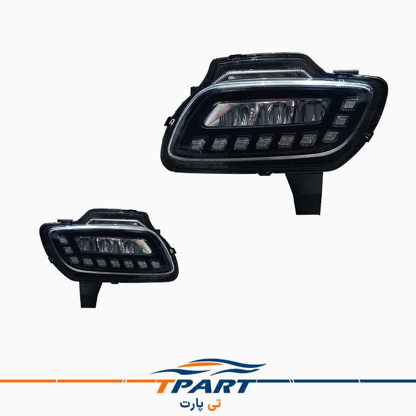 پک کامل چراغ جلو بهینه و مه شکن دیلایت‌دار پژو پارس (پرشیا) ELX مدرن — تصویر ۶