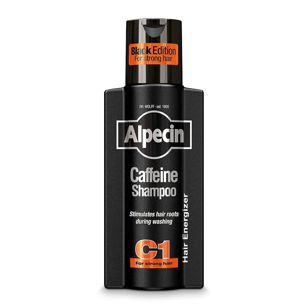 شامپو ضد ریزش الپسین کافئین مشکی Alpecin Caffeine Shampoo C1 Black Edition حجم 250 میل