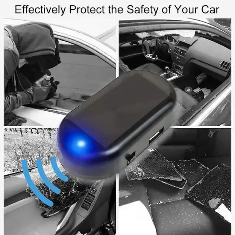 دزدگیر فیک سولار چشمک زن مدل Car Alarm کد634 — تصویر ۶