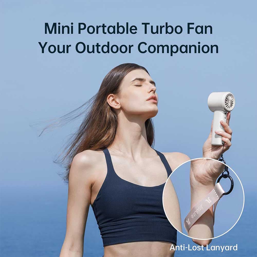پنکه دستی شارژی JisuLife Handheld Fan Pro1 — تصویر ۷