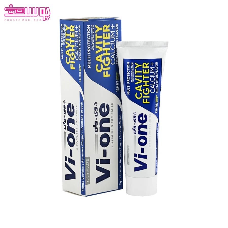 خمیر دندان کویتی فایتر وی وان وزن 130gr