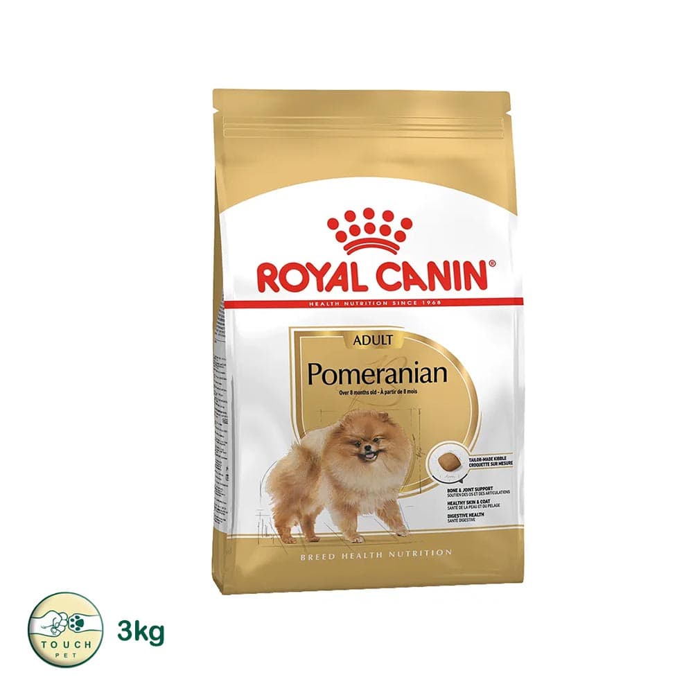غذای خشک سگ بالغ رویال کنین پامرانین Pomeranian وزن 3 کیلوگرم