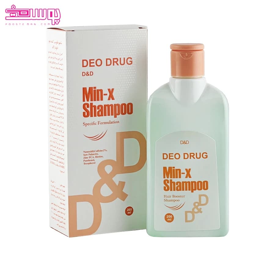 شامپو تقویت کننده دئو دراگ مدل Min-x حجم 200ml