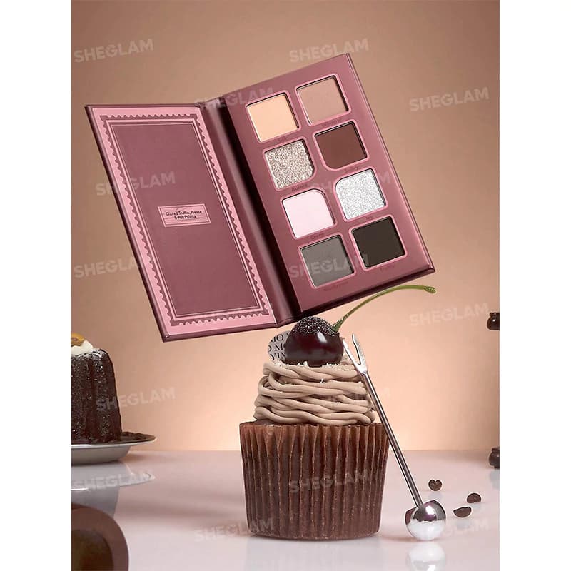 پالت سایه چشم 8 رنگ شیگلم مدل GLAZED TRUFFLE — تصویر ۷