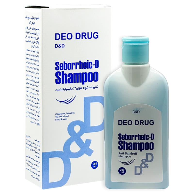 شامپو درماتیت سبورئیک دئو دراگ حجم 200ml — تصویر ۵