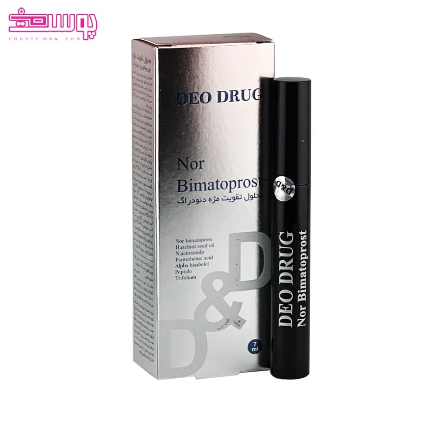 محلول تقویت مژه دئو دراگ حجم 7ml