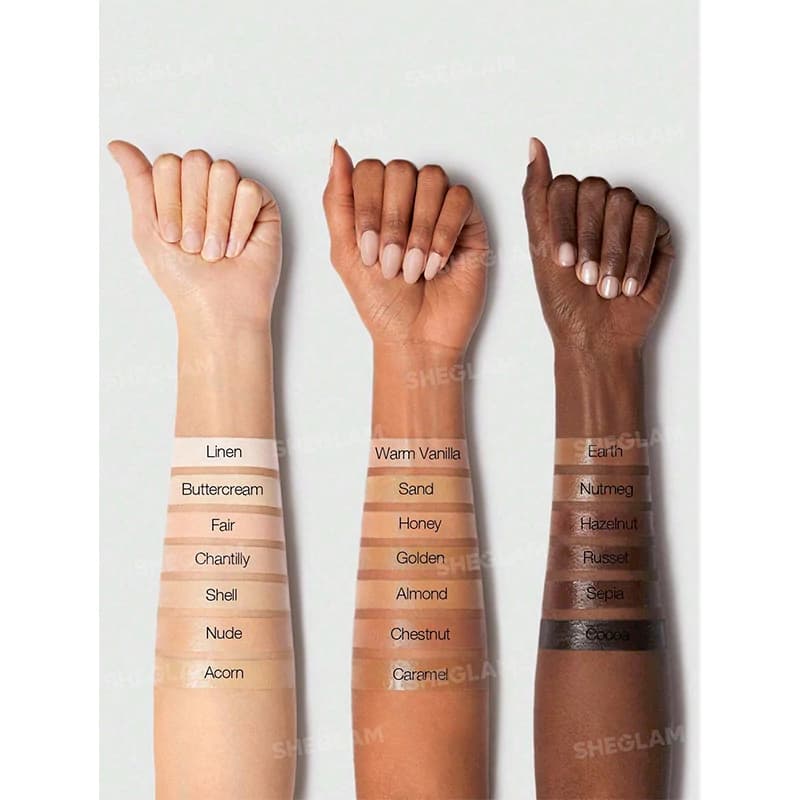 کانسیلر فول کاور شیگلم مدل PERFECT SKIN رنگ ACORN — تصویر ۹
