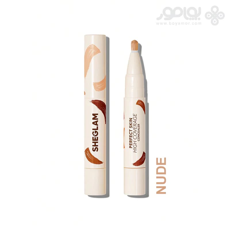 کانسیلر فول کاور شیگلم مدل PERFECT SKIN رنگ NUDE