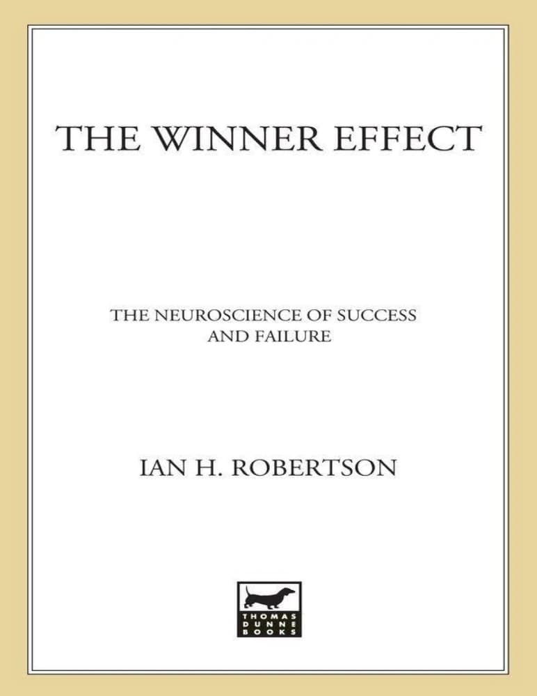 کتاب The Winner Effect (اثر برنده) نسخه انگلیسی PDF | ایان رابرتسون