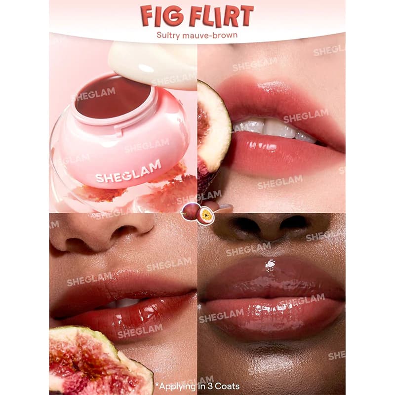 مربای لب ژله ای شیگلم مدل HYDRA JELLY رنگ FIG FLIRT — تصویر ۳