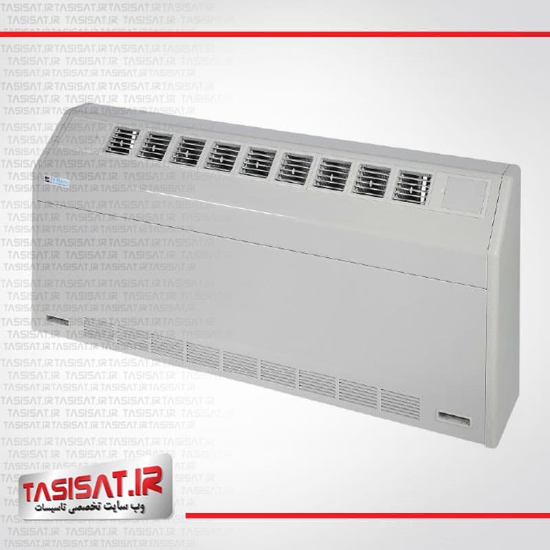 فن کویل زمینی شیب دار تهویه مدل FLN 400