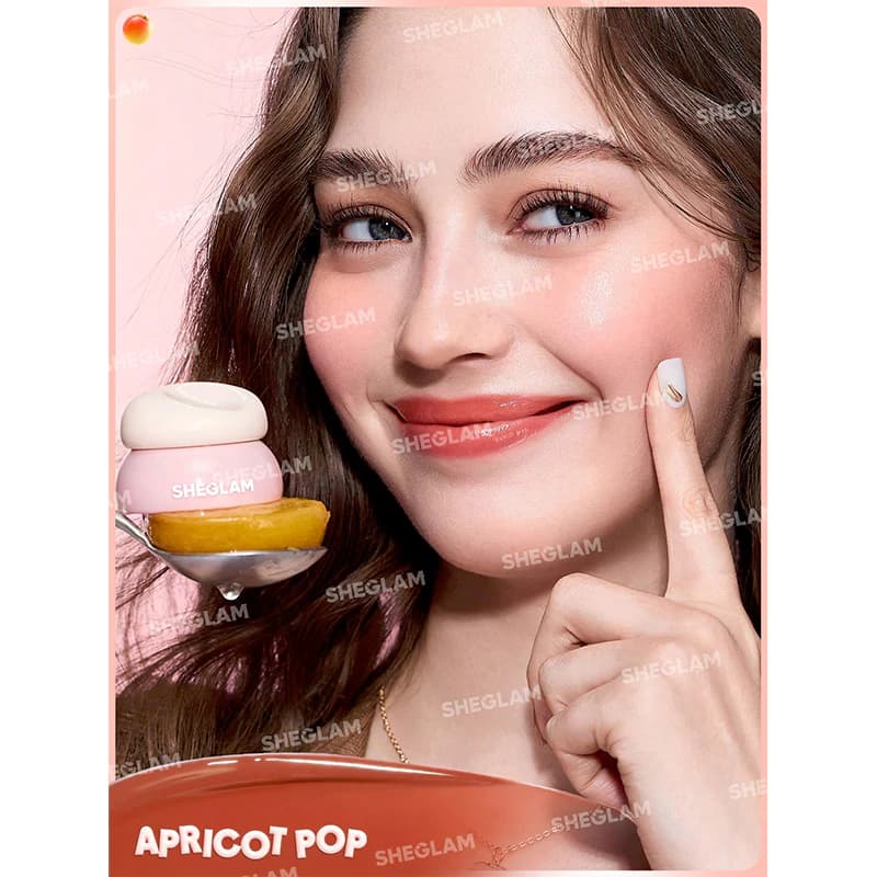 مربای لب ژله ای شیگلم مدل HYDRA JELLY رنگ APRICOT POP — تصویر ۵