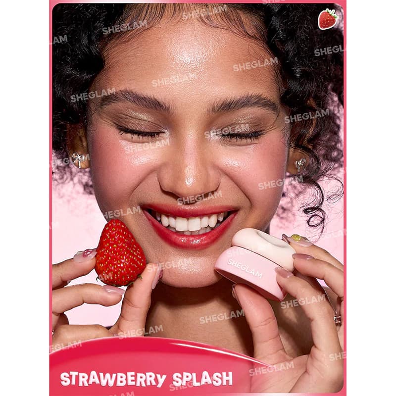 مربای لب ژله ای شیگلم مدل HYDRA JELLY رنگ STRAWBERRY SPLASH — تصویر ۴