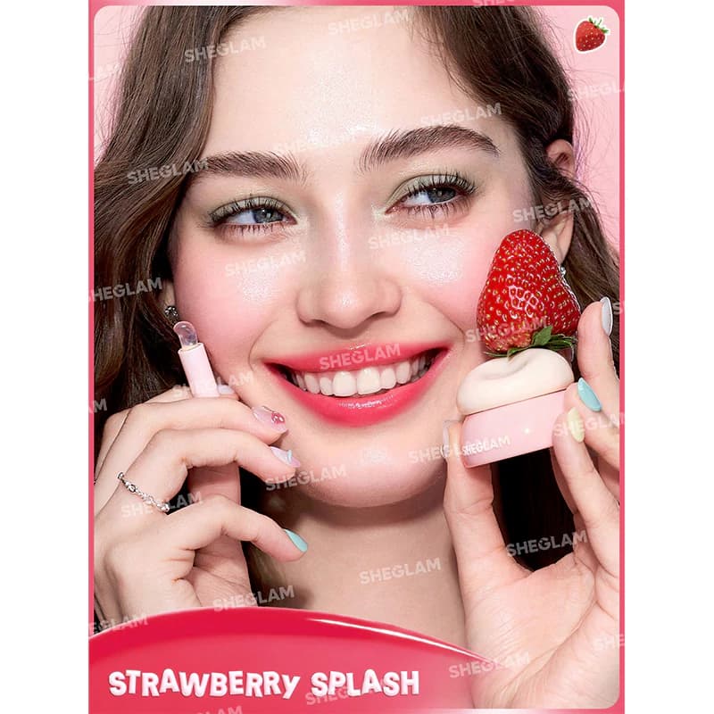 مربای لب ژله ای شیگلم مدل HYDRA JELLY رنگ STRAWBERRY SPLASH — تصویر ۵
