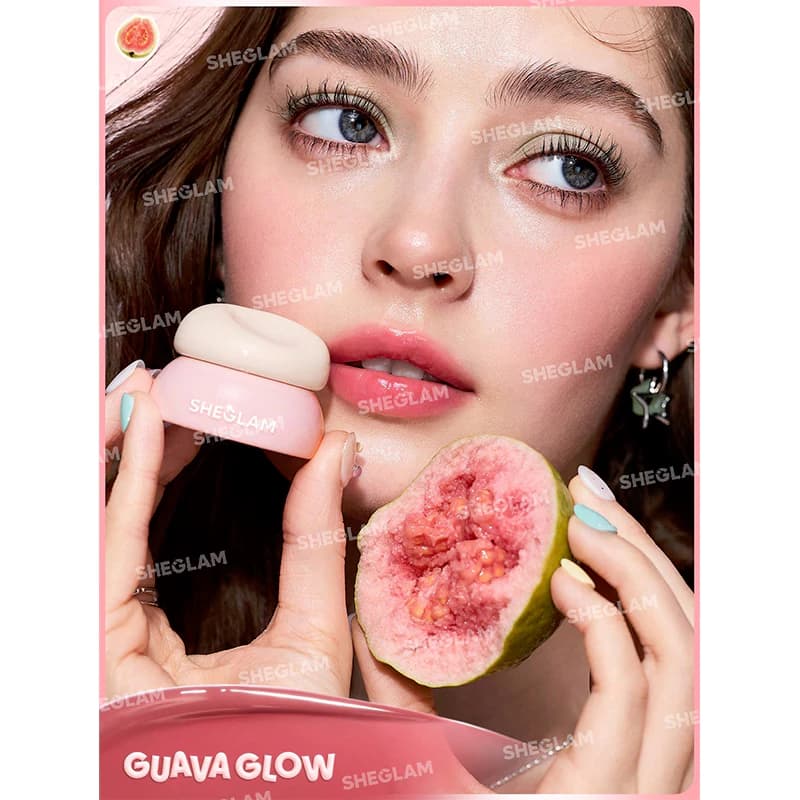 مربای لب ژله ای شیگلم مدل HYDRA JELLY رنگ GUAVA GLOW — تصویر ۴