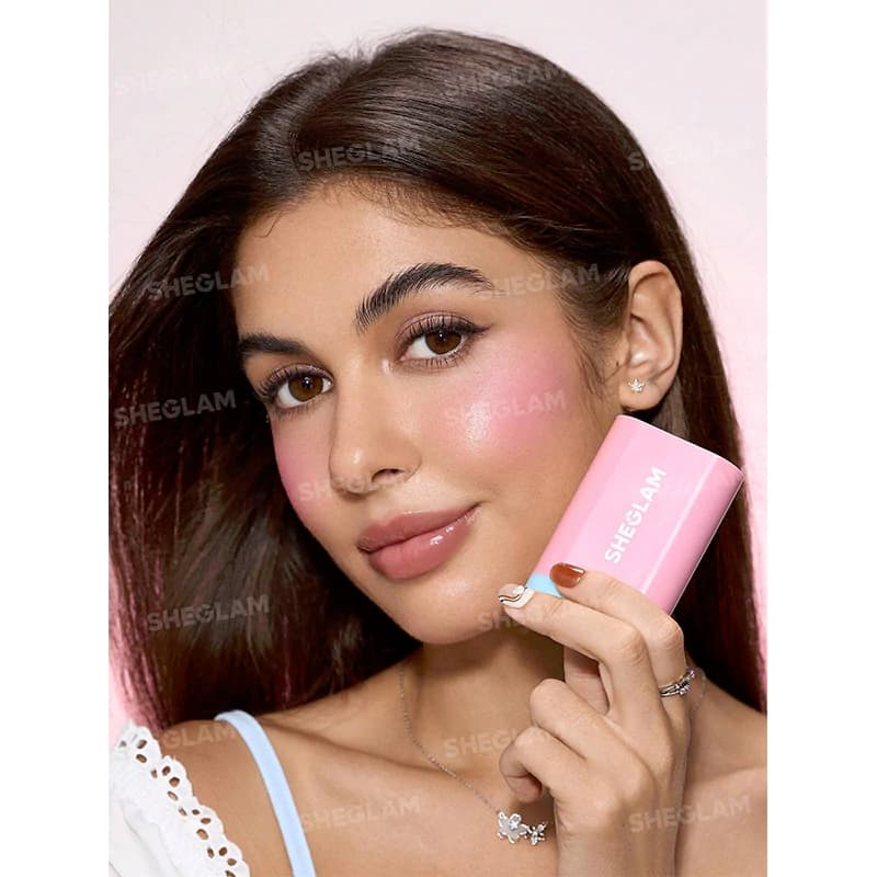 رژگونه استیکی شیگلم مدل GLASS GLOW رنگ PINK LEMONADE وزن 15 گرم — تصویر ۴