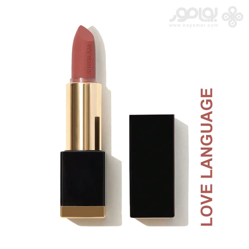 رژ لب مات شیگلم مدل MATTE ALLURE رنگ LOVE LANGUAGE — تصویر ۲