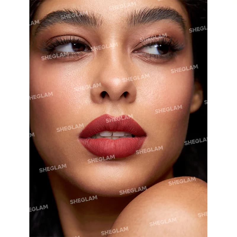 رژ لب مات شیگلم مدل MATTE ALLURE رنگ LOVE LANGUAGE — تصویر ۴