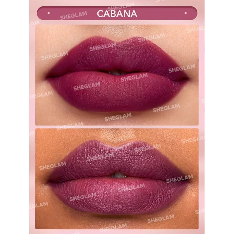 رژ لب مات شیگلم مدل MATTE ALLURE رنگ 225 CABANA — تصویر ۳
