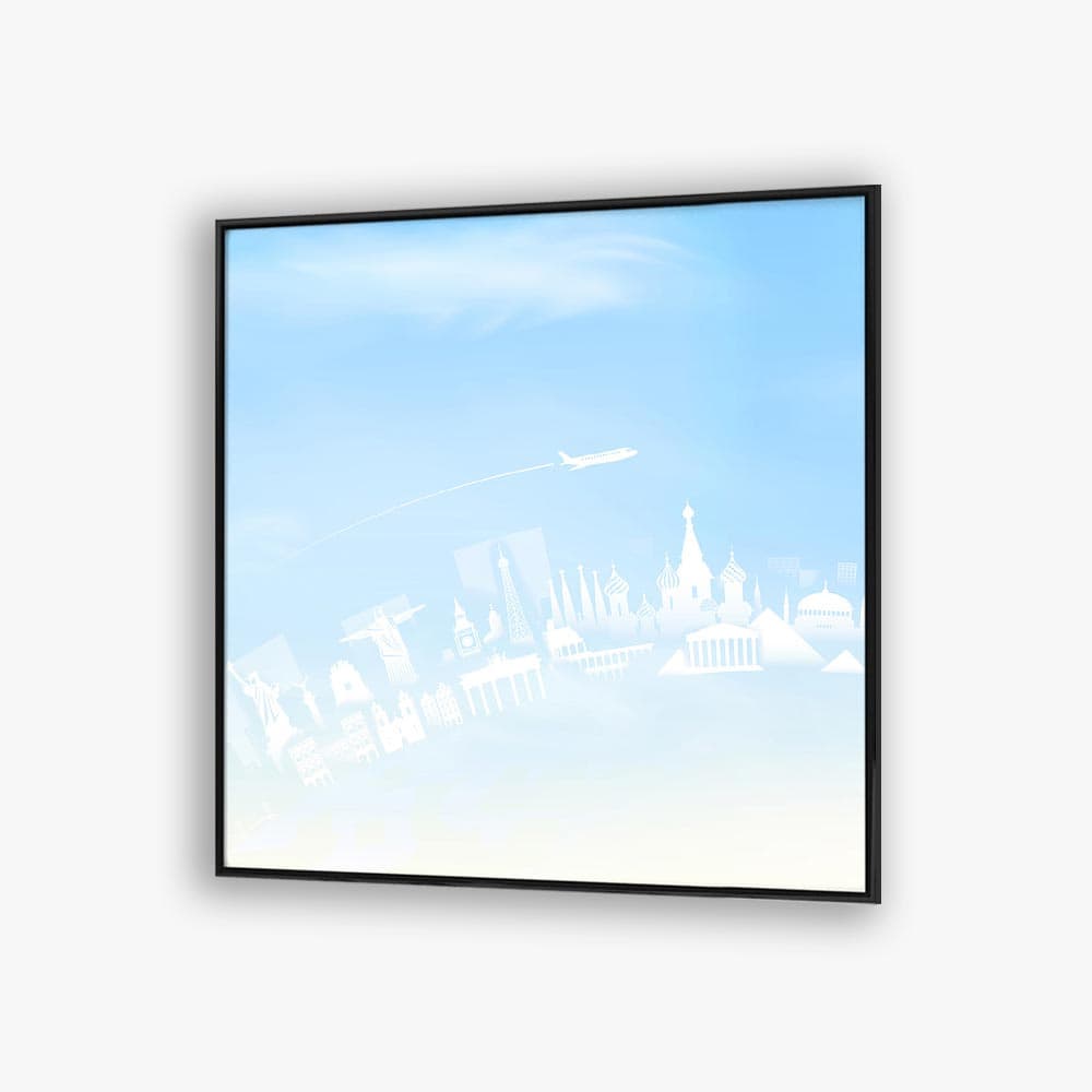 تابلو اماکن مشهور دنیا F10241300