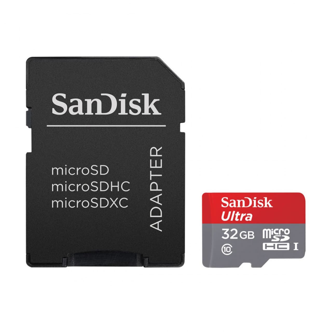 کارت حافظه Sandisk microSDHC Ultra UHS-I U1 سرعت 80MBps ظرفیت 32 گیگابایت