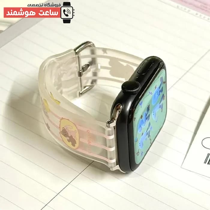 بند اپل واچ پلاستیکی پاپی کد 20819 — تصویر ۴