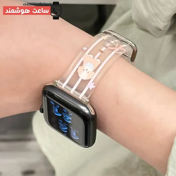 بند اپل واچ پلاستیکی پاپی کد 20819 — تصویر ۳