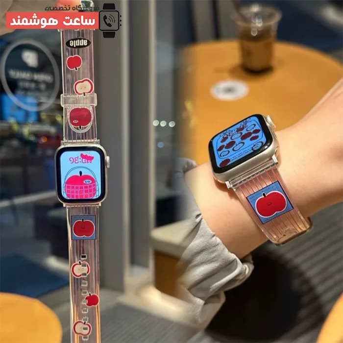 بند اپل واچ پلاستیکی گرین اپل کد 20835 — تصویر ۶