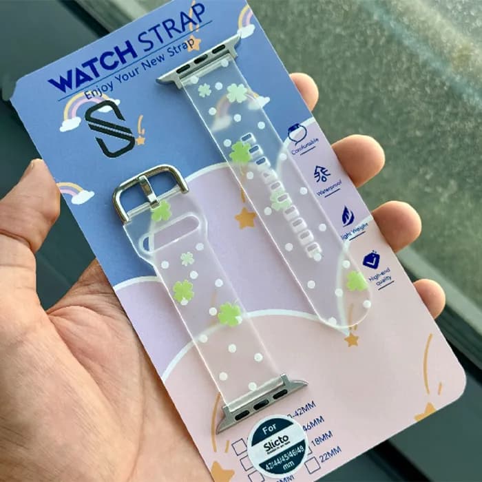 بند اپل واچ پلاستیکی شبدر کد 20842 — تصویر ۲