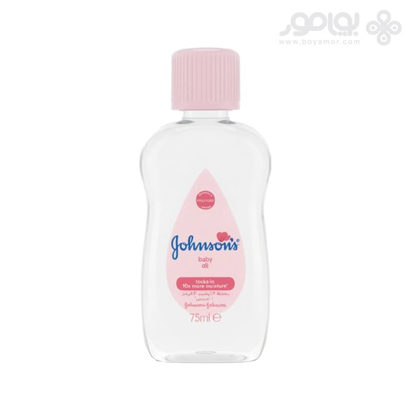 روغن بچه جانسون مدل 10X MORE MOISTURE حجم 75 میل