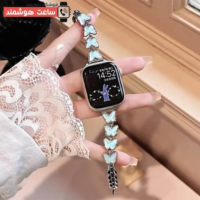 بند اپل واچ دیاموند و رزین 2 کد 20857 — تصویر ۷