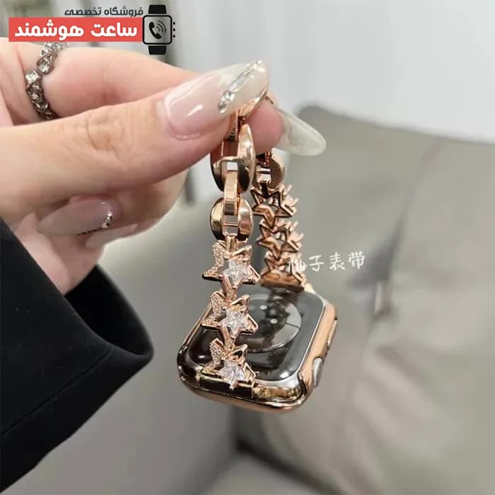بند اپل واچ دیاموند ستاره کد 20859 — تصویر ۷