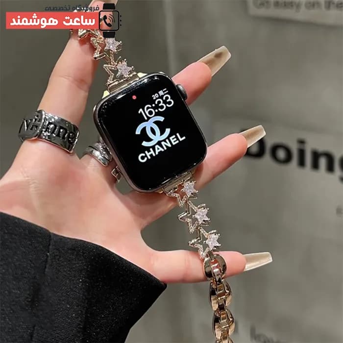 بند اپل واچ دیاموند ستاره کد 20859 — تصویر ۳