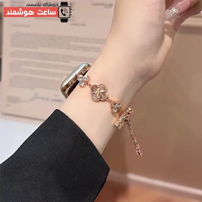 بند اپل واچ دیاموند ون کلیف7 کد 20860 — تصویر ۸