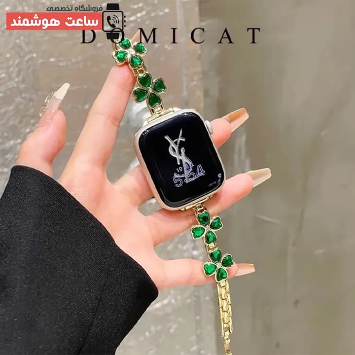 بند اپل واچ دیاموند گل بابونه 2 کد 20861 — تصویر ۴