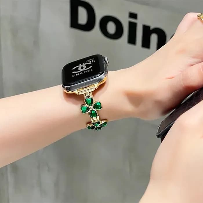 بند اپل واچ دیاموند گل بابونه 2 کد 20861 — تصویر ۲