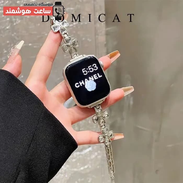 بند اپل واچ دیاموند گل بابونه 2 کد 20861 — تصویر ۷