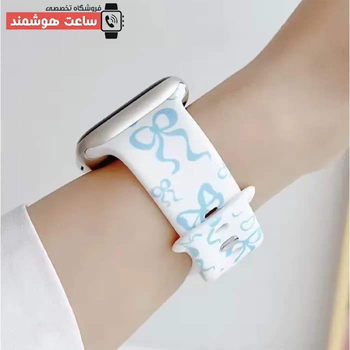 بند اپل واچ سیلیکونی ربان کد 20866 — تصویر ۸
