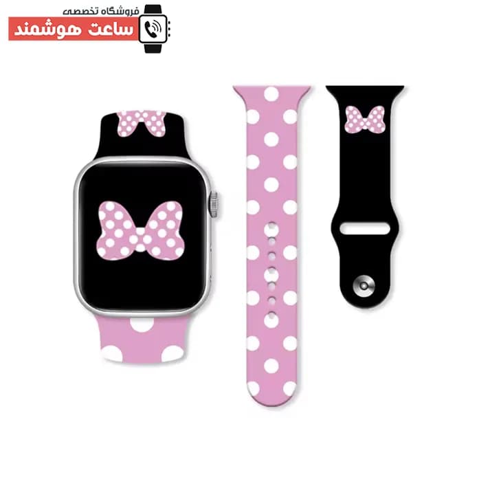 بند اپل واچ سیلیکونی مینی استایل کد 20868 — تصویر ۴