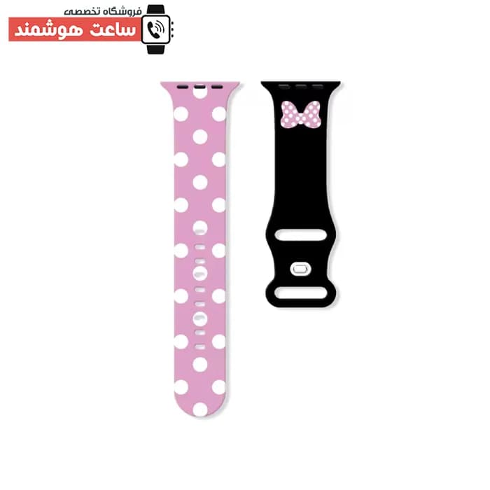 بند اپل واچ سیلیکونی مینی استایل کد 20868 — تصویر ۵