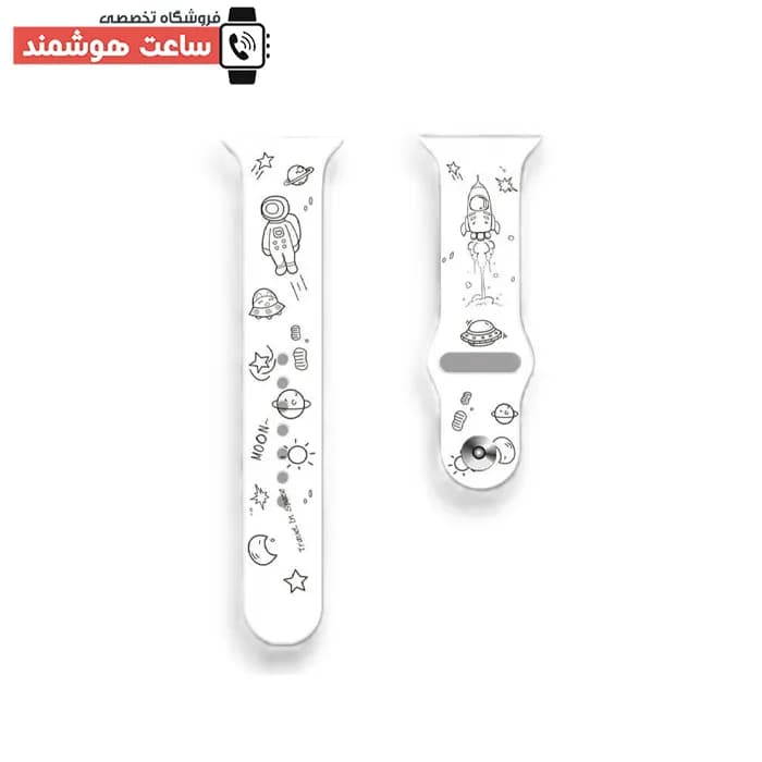 بند اپل واچ سیلیکونی اسپیس کد 20869 — تصویر ۳