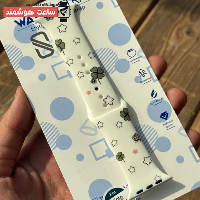 بند اپل واچ سیلیکونی کلاور کد 20877 — تصویر ۶