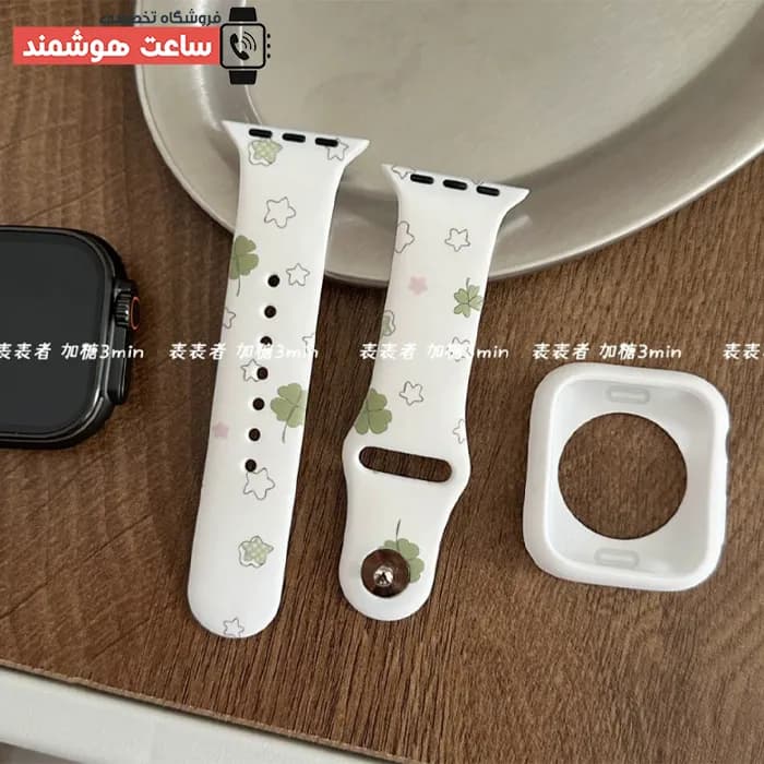 بند اپل واچ سیلیکونی کلاور کد 20877 — تصویر ۴