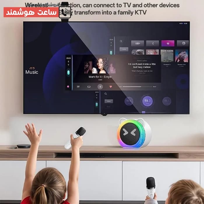 اسپیکر کوچک رومیزی بلوتوثی شارژی یسیدو Yesido YSW36 توان 5 وات رم و فلش خور با میکروفون — تصویر ۷