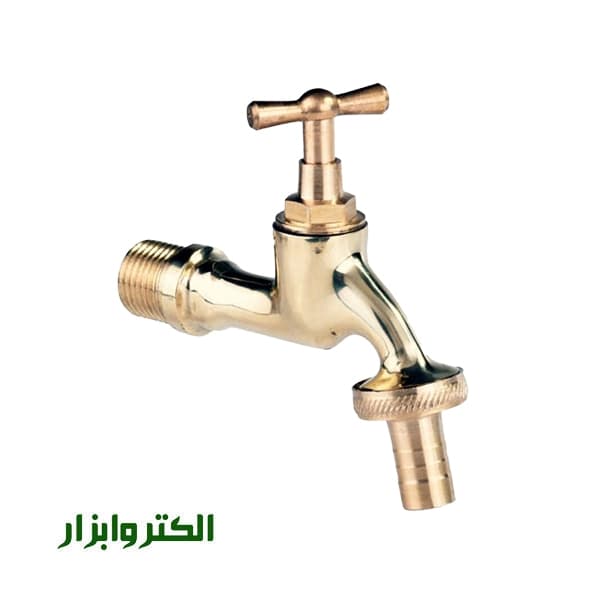 شیر حیاطی برنجی ریابی