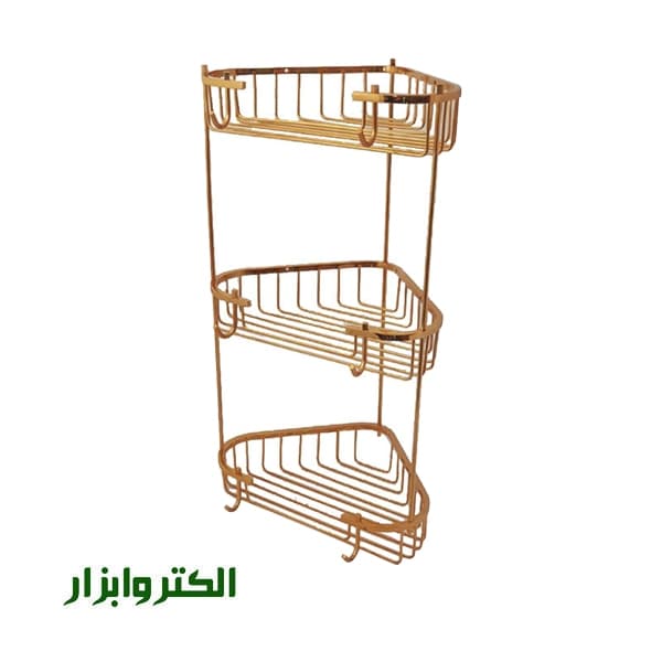 کنج حمام سه طبقه دیواری