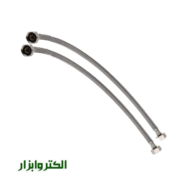 شلنگ دو سر مهره 1/2