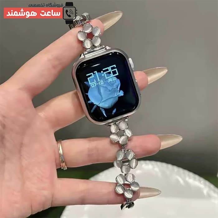 بند اپل واچ تیفانی الگانس کد 20890 — تصویر ۵