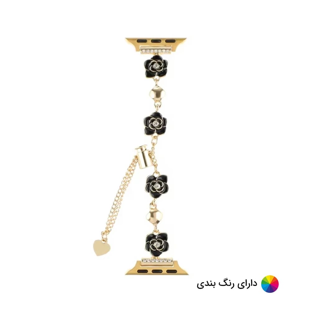 بند اپل واچ دیاموند گل شنل مینیمال کد 20891